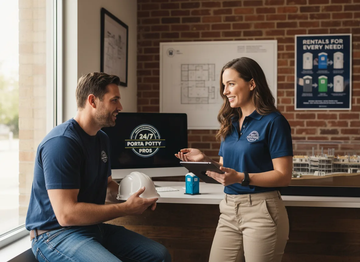 Flushing Toilet Rental Options in Friendsville, TN